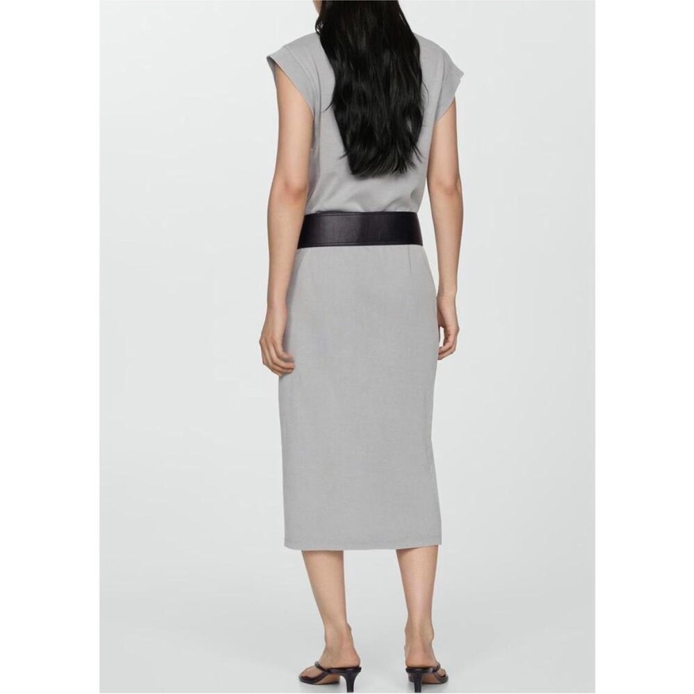 Mango Gray Maxi Dress - Picture 4 of 4